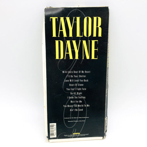 Taylor Dayne Can't Fight Fate Music CD 1989 Long Box Longbox Empty No CD 2