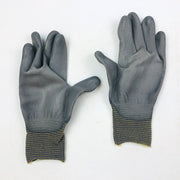 3 Pair Palm Coated Work Gloves Extra Small XS Polyurethane PU Nylon Shell 15 Gau 6