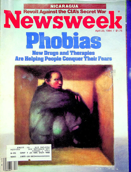 Newsweek Magazine April 23 1984 Cornell University Anniversary Nicaragua War