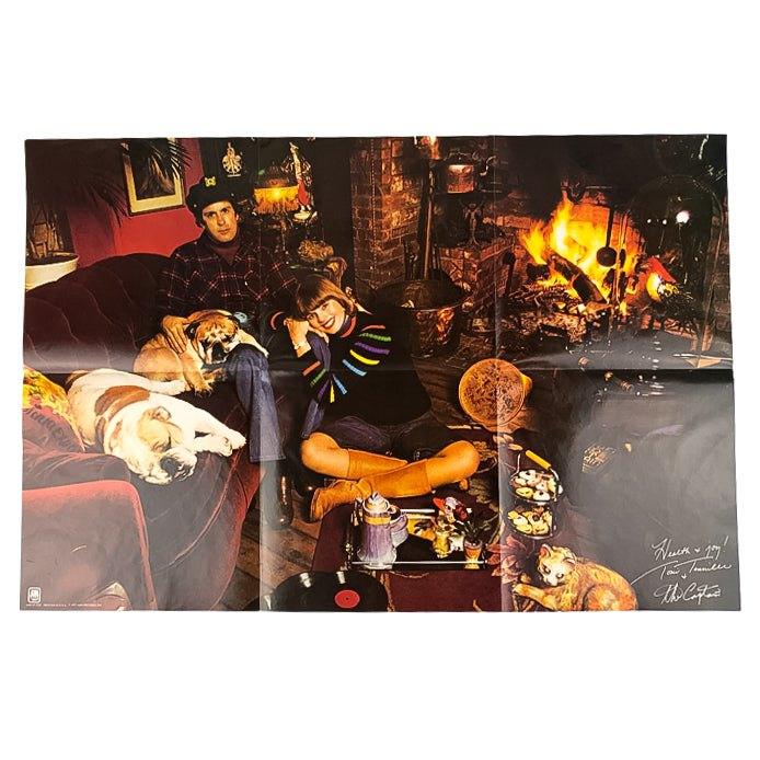 Captain & Tennille Come in From the Rain Record LP SP-4700 POSTER & Lyrics 1977 6