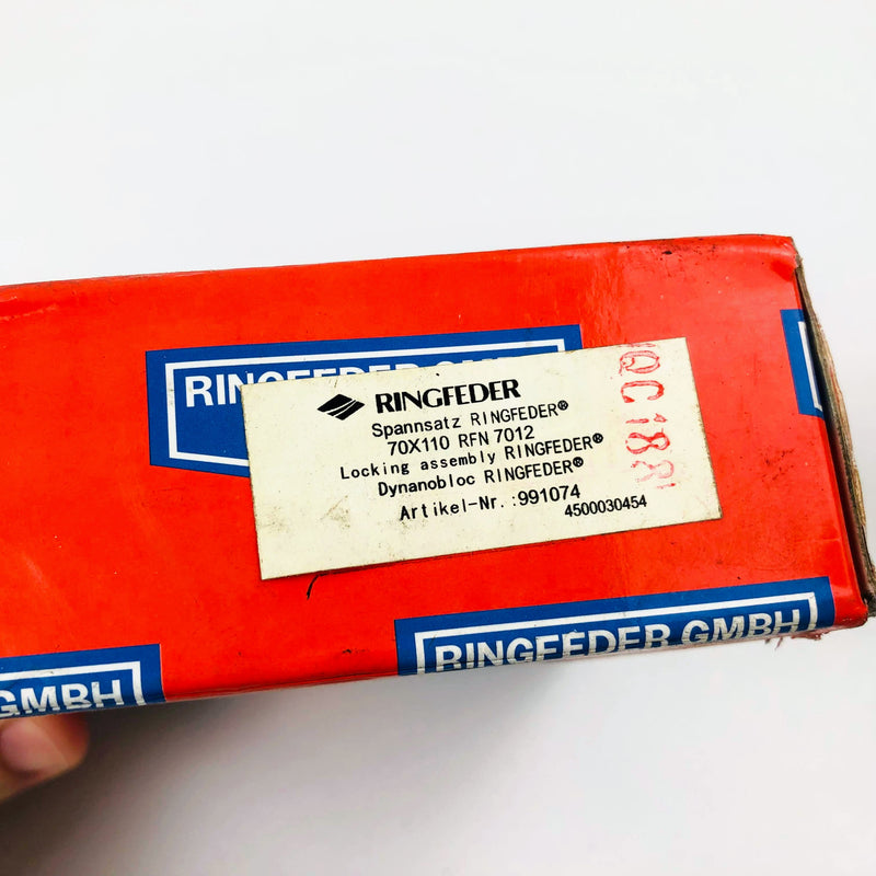 Ringfeder Locking Ring Assembly 70x110 RFN 7012 New Old Stock NOS 433-0307