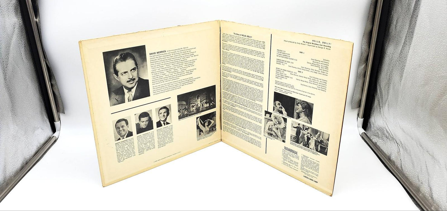 David Merrick Hello, Dolly! Cast Recording 33 RPM LP Record RCA 1964 Copy 1 5