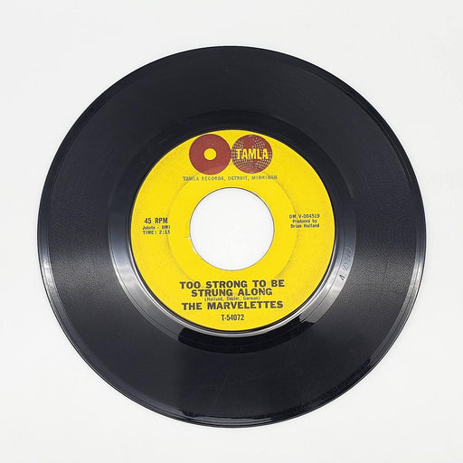 The Marvelettes Strange I Know 45 RPM Single Record Tamla 1962 T 54072 2