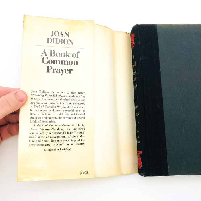 A Book Of Common Prayer Hardcover Joan Didion 1977 1st Edition 1st Printing Cp 1 6