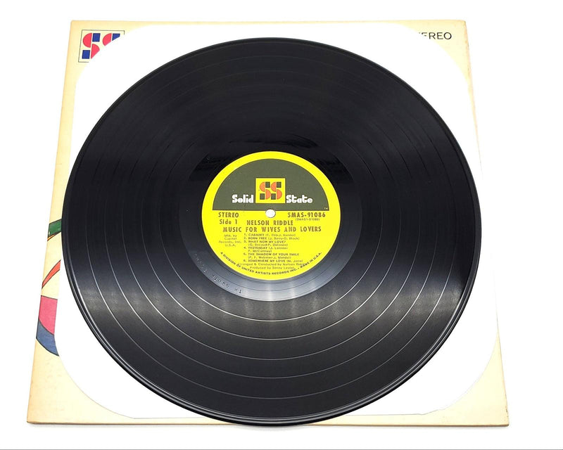 Nelson Riddle Music For Wives & Lovers 33 RPM LP Record Solid State Records 1967 6