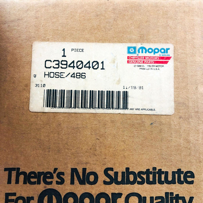 Mopar C3940401 Brake Hose Replacement Kit Genuine OEM New NOS For Eagle 88-90