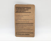 American Lock Company Combination Padlock 400HCC Hardened Steel Vintage NOS 2