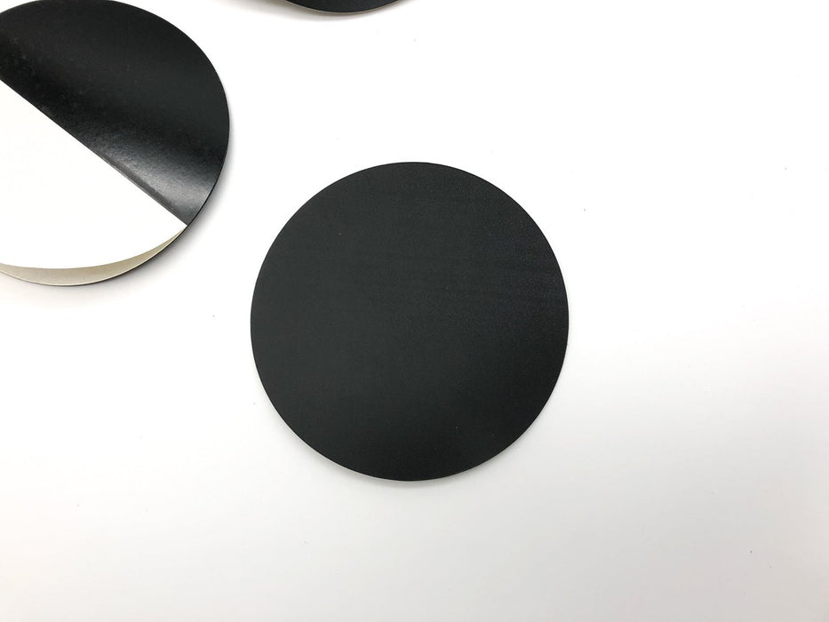 25PK Black Acrylic Circle Discs Round Plexiglas Laser Cut Sheet 5-1/8" x 1/32" 4