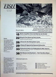 Aquarium Fish Magazine Jul/Aug 1989 Vol 1 No 6 Keeping Saltwater Angelfish 2