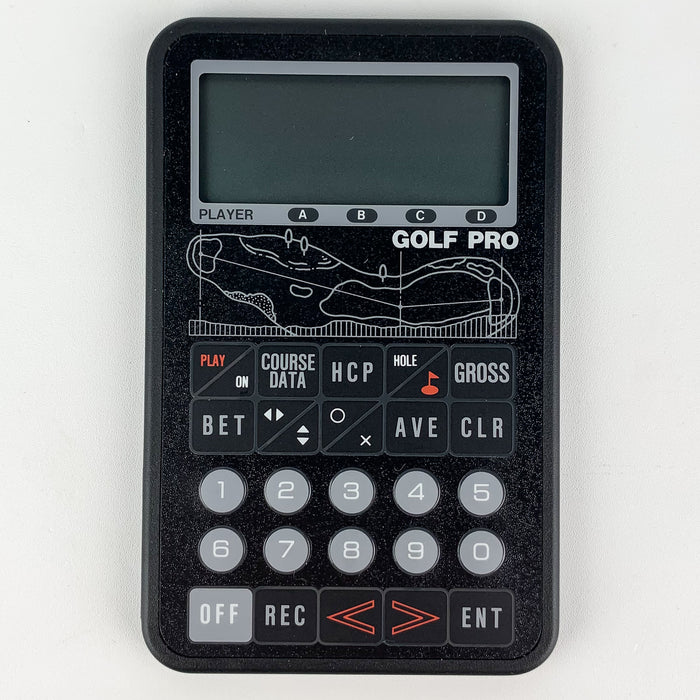 Carl Golf Pro GP-7200 Handheld Stat Shot Tracking Device Tracker Vintage