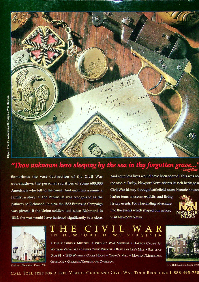 Civil War Times Magazine August 1997 Vol 36 No 4 A Quaker Soldier Tells Story 3