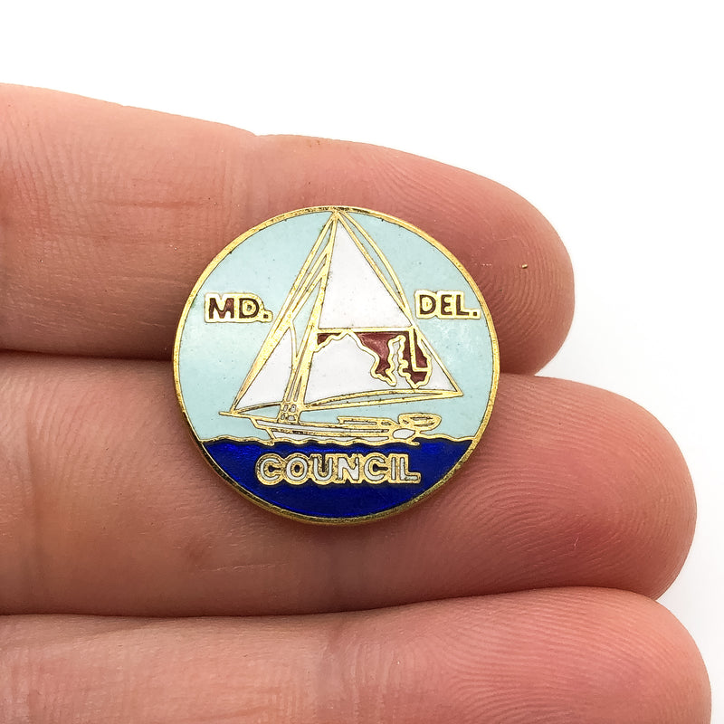 United Brotherhood of Carpenter's Lapel Pin Maryland Deleware Council 1