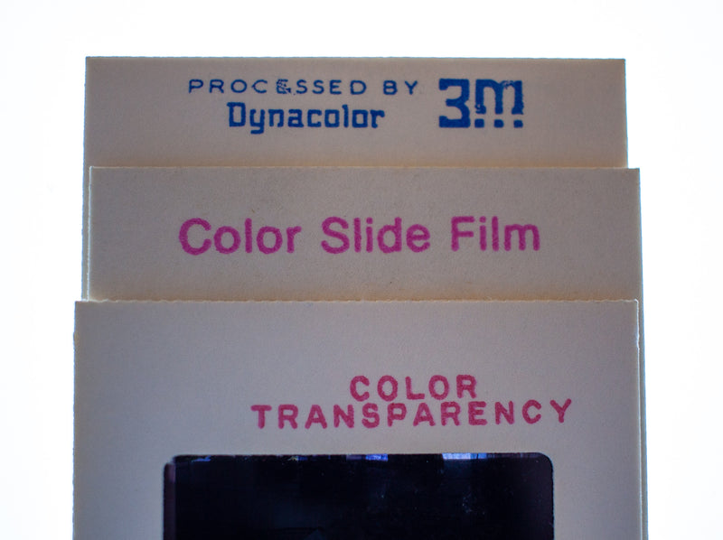 Vintage 35mm Photo Transparency Slides - Elderly Couple 1970-1975 | Lot of 3