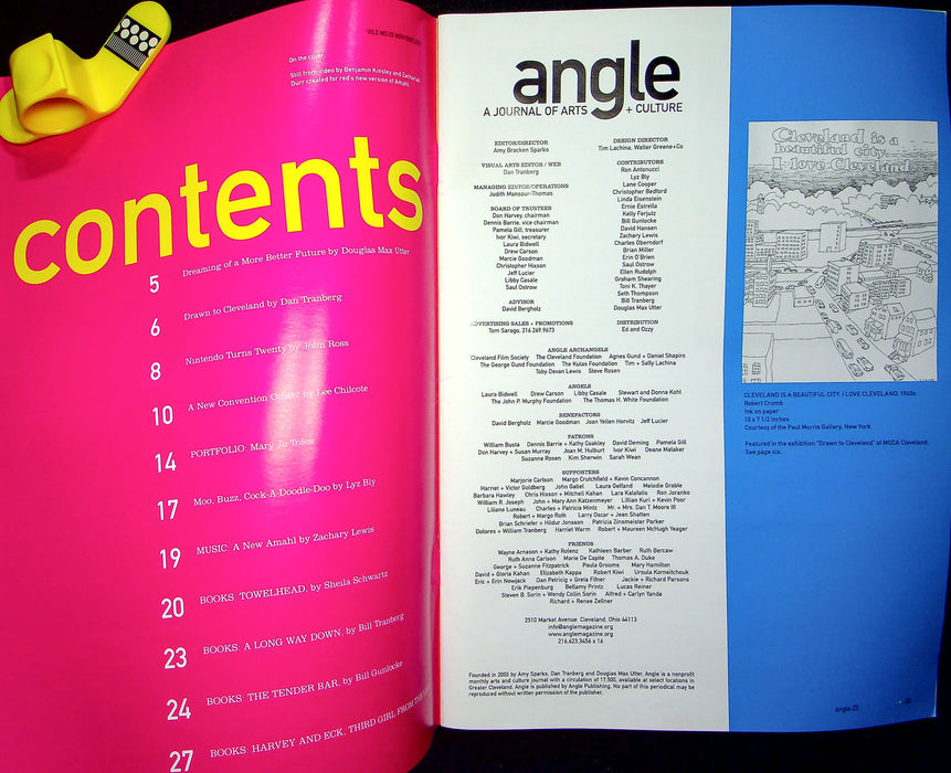 Angle Magazine Dec 2005 Nintendo Entertainment System NES Red Orchestra Amahl