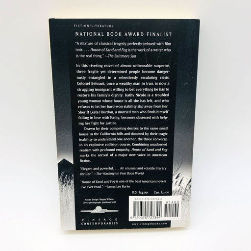 Andre Dubus III Book House Of Sand And Fog Paperback 1999 Iranian Americans 2