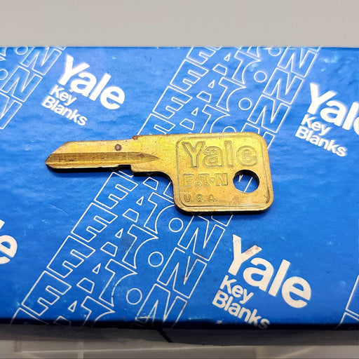 5x Yale EB1019 Key Blanks F8L Keyway Brass 4 Pin NOS 1