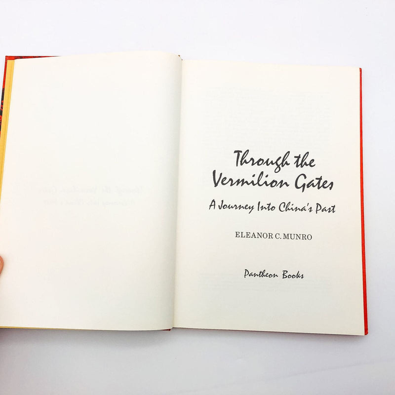 Through The Vermilion Gates HC Eleanor C. Monro 1971 Tang Dynasty China 1st Edit 7