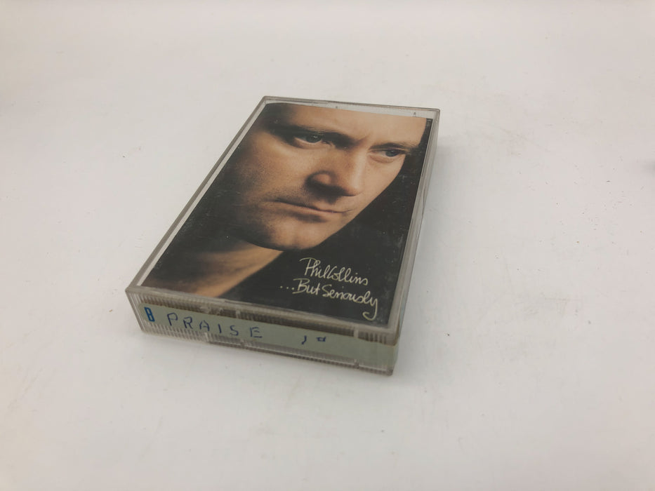 But Seriously Phil Collins Cassette Atlantic 1989 I Wish It Would Rain Down 6