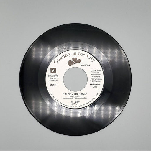 Evelyn I'm Coming Down / I Don't Know How To Love Him Single Record PROMO 1