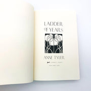 Ladder Of Years Hardcover Anne Tyler 1995 Freedom Married Mother Escapes Book Cl 7