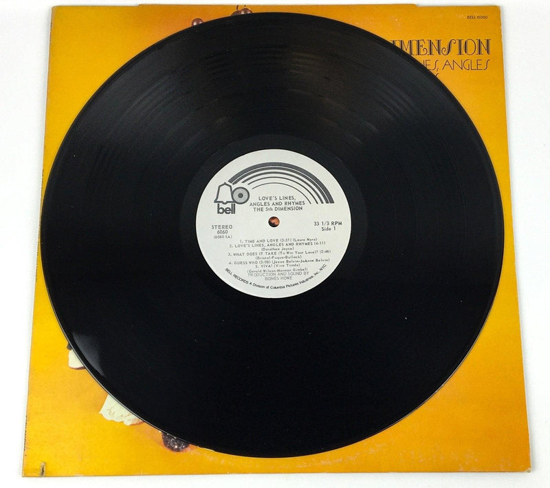 The 5th Dimension Love's Lines, Angles & Rhymes Record LP Bell Records 1971 4