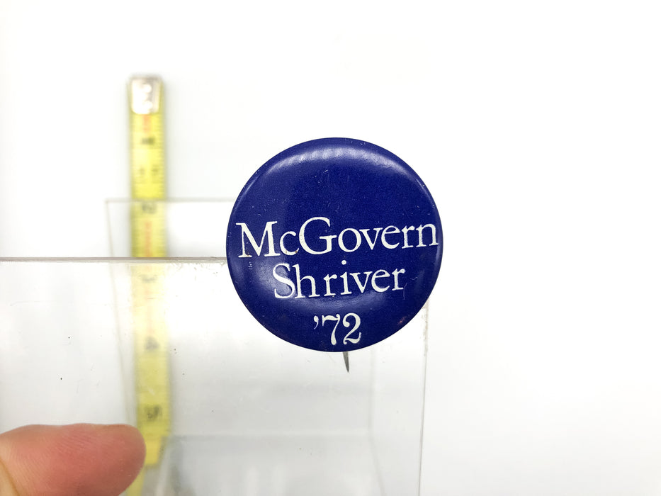 Vintage McGovern Shriver Pinback Button 1972 Political Presidential Campaign 2