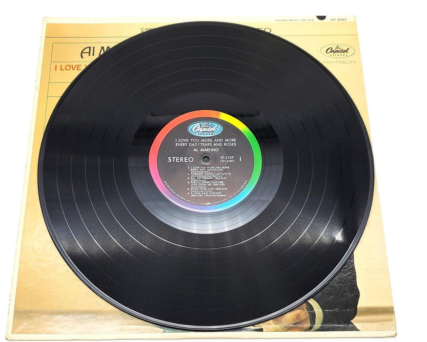 Al Martino I Love You More And More Every Day 33 RPM LP Record Capitol 1964 5