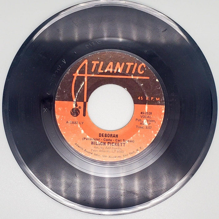 Wilson Pickett I'm A Midnight Mover Record 45 RPM Single 45-2528 Atlantic 1968 1