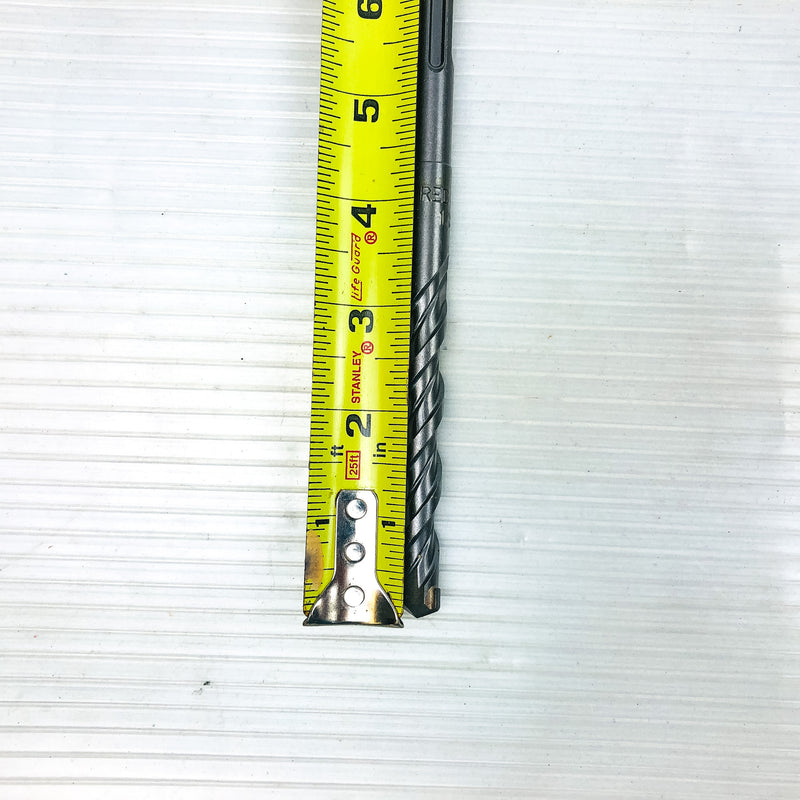 10-pk Rotary Hammer Drill Bits 1/2"x6" SDS Plus 3.5" LOC Carbide Tip Concrete