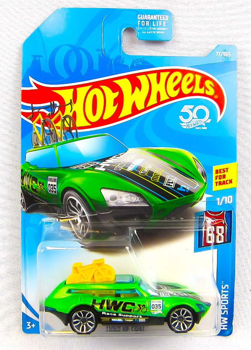 Hot Wheels HW Sports Tee'd Off 2 Red and Blue Tour De Fast Qty 3 NEW Diecast Car 9