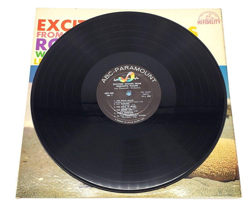 Leo Diamond Exciting Sounds From Romantic Places 33 RPM LP Record ABC-Paramount 5