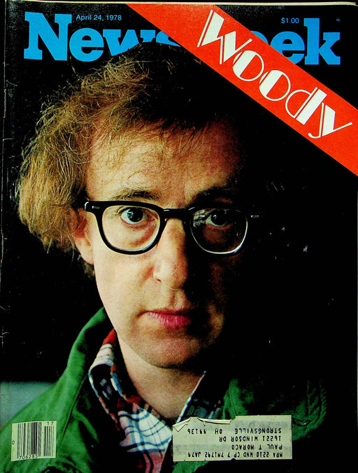 Newsweek Magazine April 24 1978 Woody Allen F-15 Eagle NATO Panama Canal Battle 1