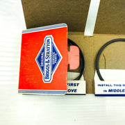 Briggs and Stratton 298451 Piston Ring Set Chrome Genuine OEM New Old Stock NOS 4