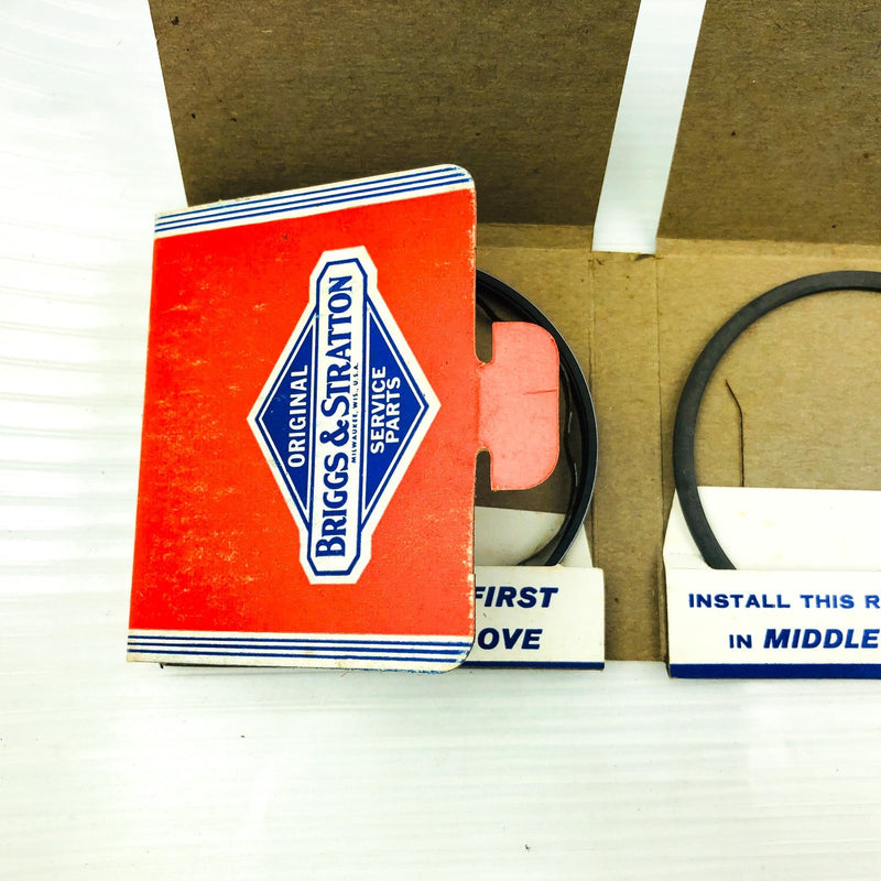 Briggs and Stratton 298451 Piston Ring Set Chrome Genuine OEM New Old Stock NOS 4