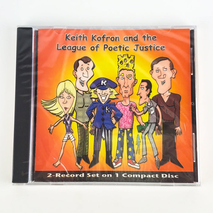 Keith Kofron and the League of Poetic Justice 2 Albums 1 CD Cleveland Rock | NEW 1