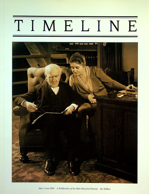 Timeline Ohio Historical Magazine May/June 2001 Vol 18 No 3 Mina Edison 1