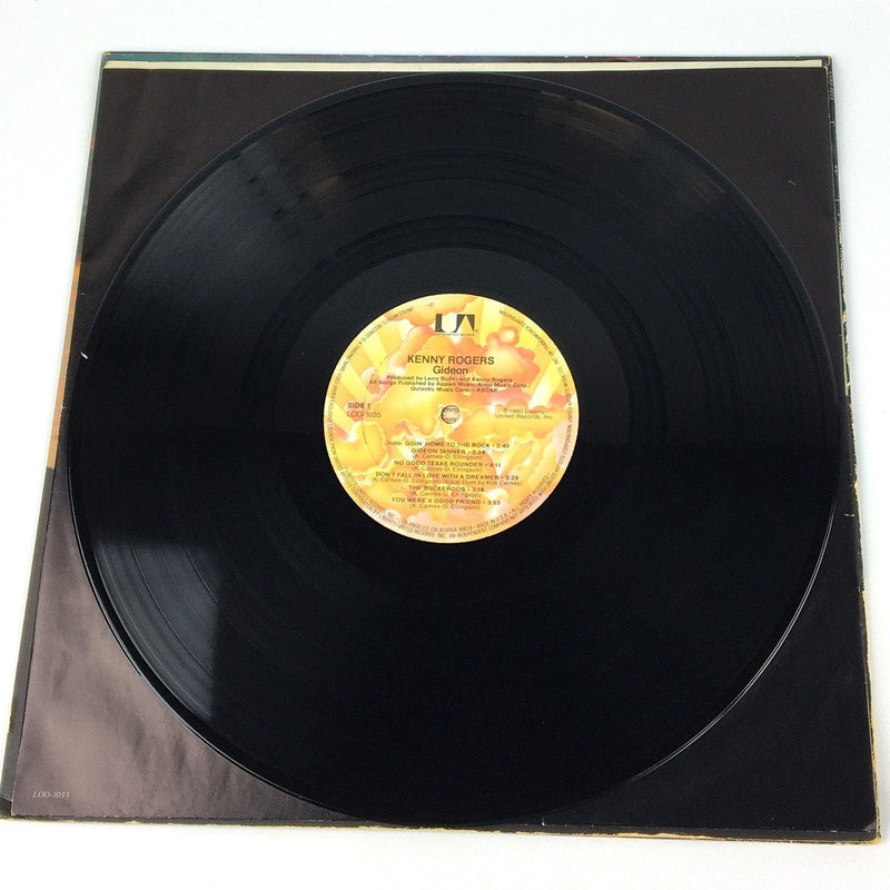 Kenny Rogers Gideon Record 33 RPM LP LOO-1035 United Artists 1980 4