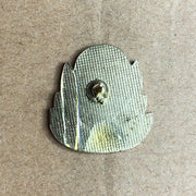 Hell On Wheels Lapel Pin Pinback Motorcycle Gang Skeleton Flames Enamel 3