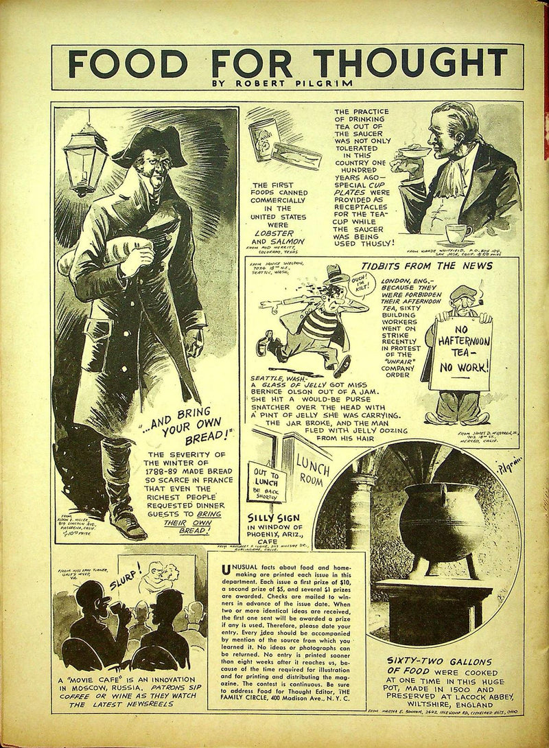 The Family Circle Magazine January 21 1938 Vol 12 No 3 Franchot Tone, Myrna Loy 3