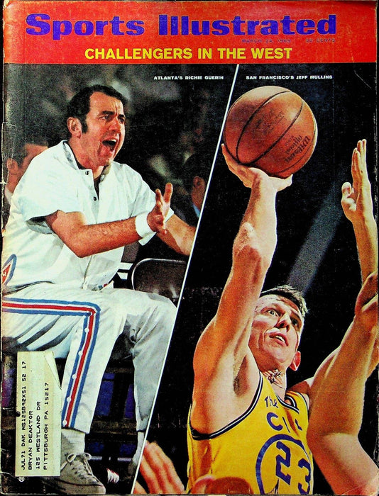 Sports Illustrated Magazine March 1969 Atlanta Richie Guerin vs Jeff Mullins 1