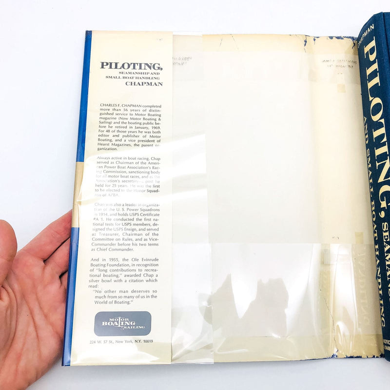 Piloting Seamanship And Small Boat Handling Hardcover Charles Chapman 1972 50th 7