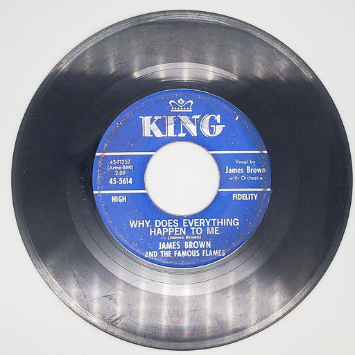 James Brown Why Does Everything Happen To Me Record 45 RPM Single King 1962 2