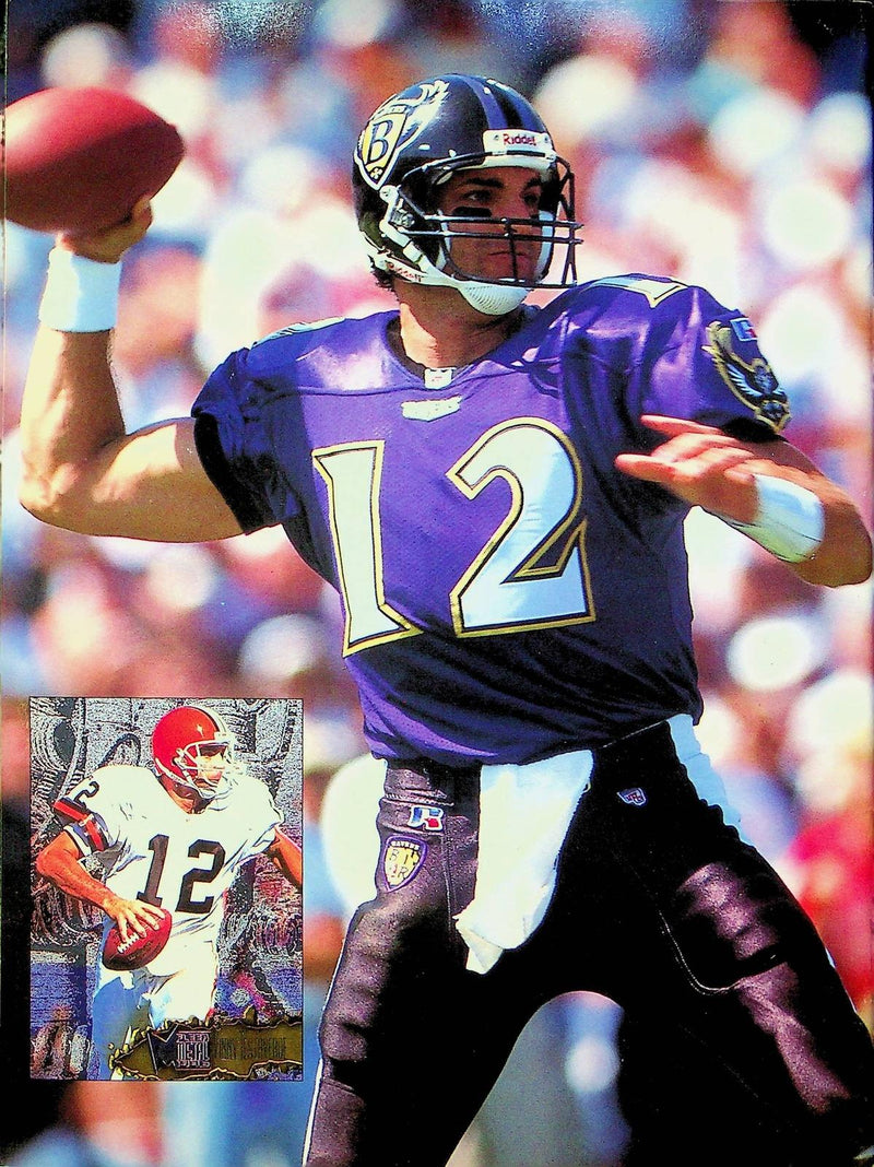 Beckett Football Magazine February 1997 # 83 Eddie George Vinny Testaverde 3