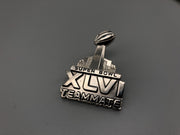 Super Bowl XLVI Teammate Collectible Pin Lombardi Trophey Design NFL Football 7