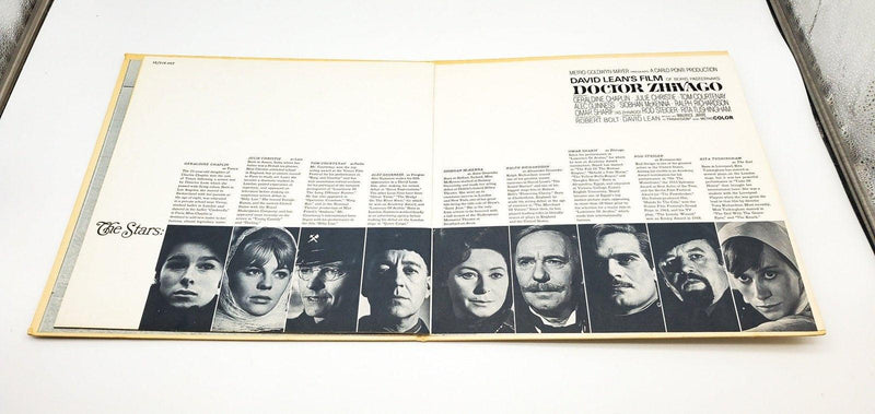 Maurice Jarre Doctor Zhivago Sound Track 33 RPM LP Record MGM 1965 Copy 2 6