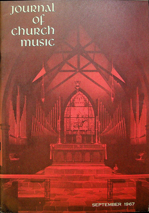 Journal of Church Music Magazine Sep 1967 Music in New Roman Catholic Liturgy 1