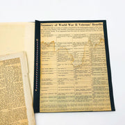 WW2 Scrapbook Newspaper Clippings Where Are The Yanks Star National Geographic 9