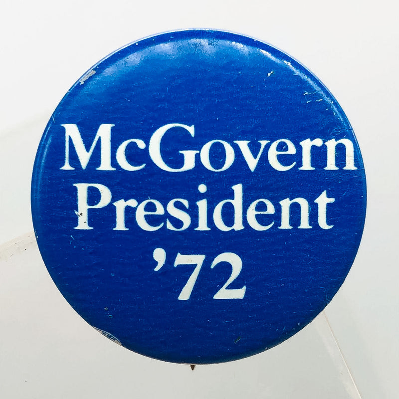 George McGovern For President Button Pin .875" Votes Unlimited Ferndale Campaign