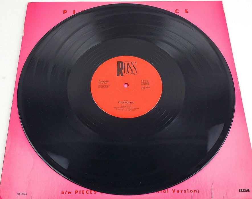Diana Ross Pieces Of Ice 33 RPM Single Record RCA 1983 6