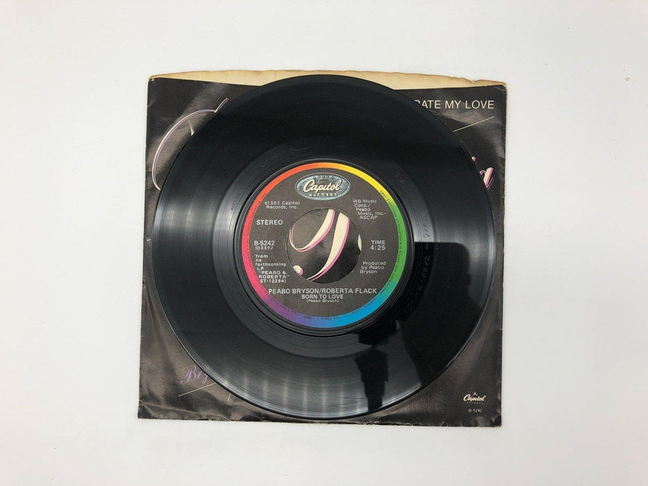 Peabo Bryson Tonight, I Celebrate My Love Record 45 Single B-5242 Capitol 1983 4